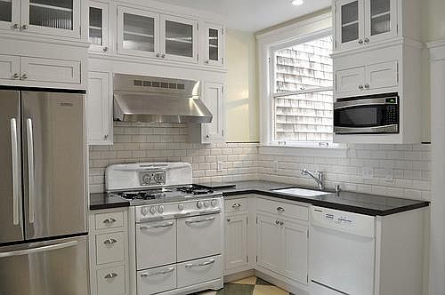 remodeled kitchen with tons of storage