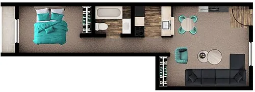 Floor plan A2 / Ocotillo
