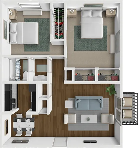 Floor plan Bordeaux