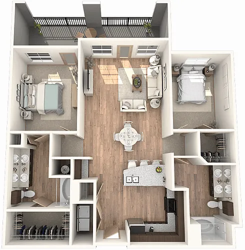 Floor plan B4