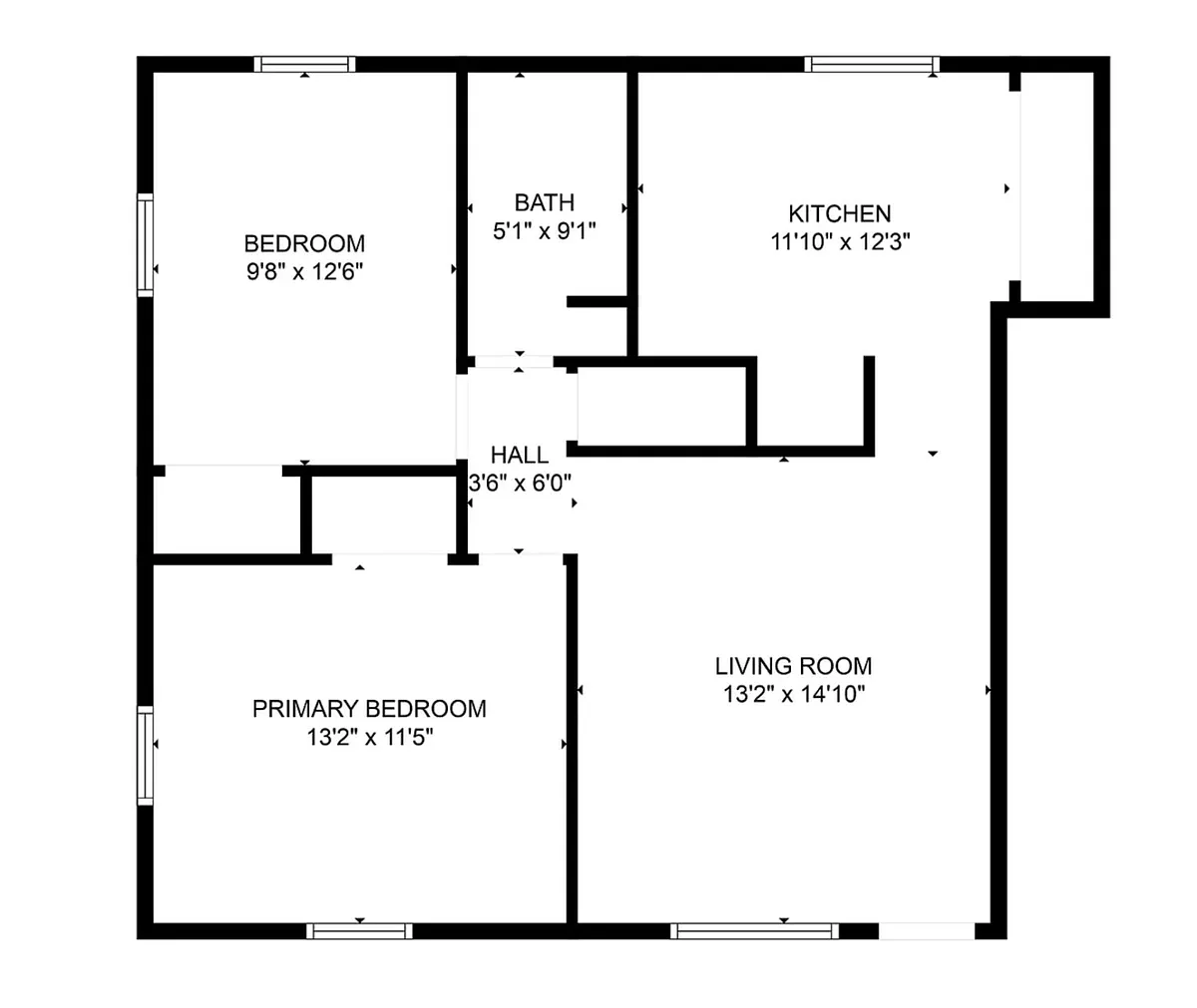 Floor plan - 386 E 16th Ave #D