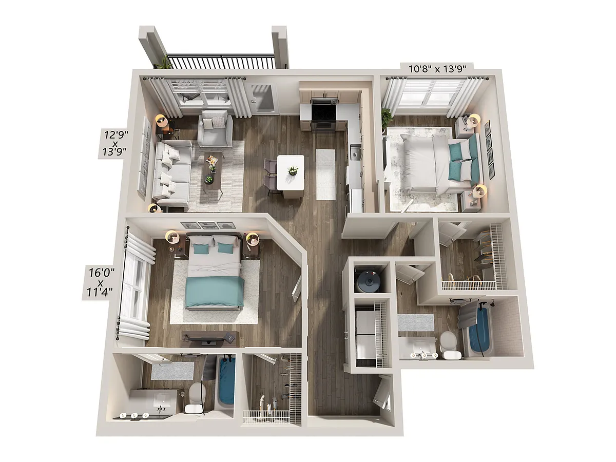 Floor plan B11