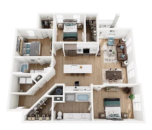 Floor plan C1