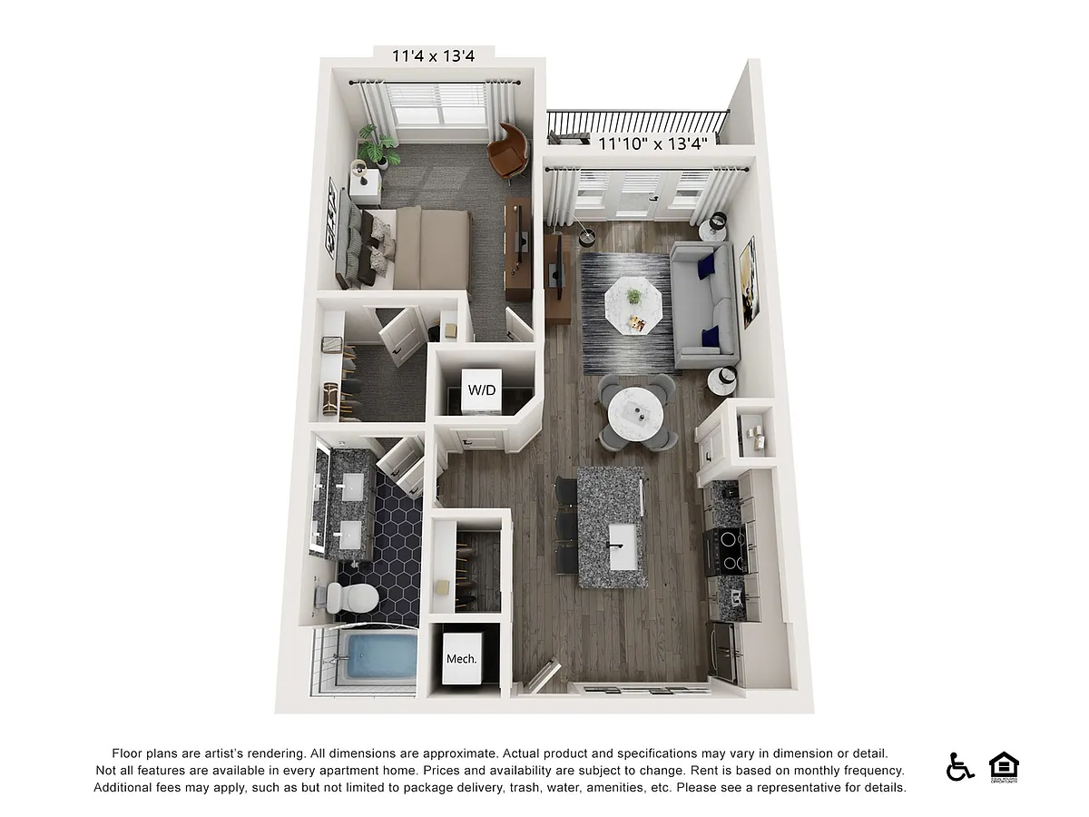 Floor plan A21