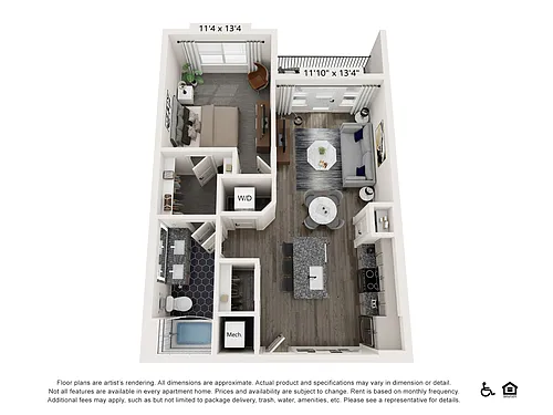 Floor plan A23A