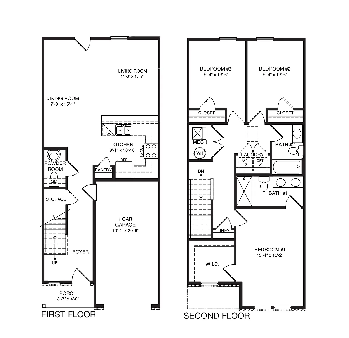 Floor plan Delmar