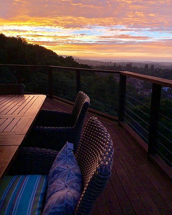 Main deck sunset