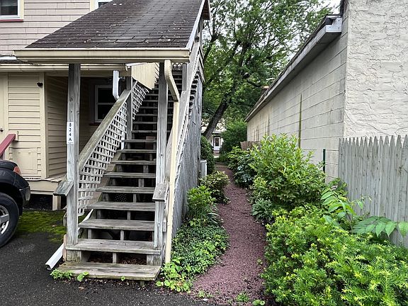 Stairs to the apartment