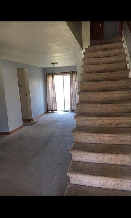 Living room entry and stairs