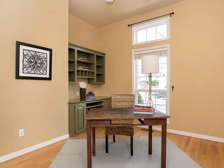 a fourth bedroom or office is closer to the primary suite