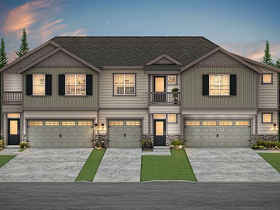 The Alki townhome by LGI Homes at Gilman Walk