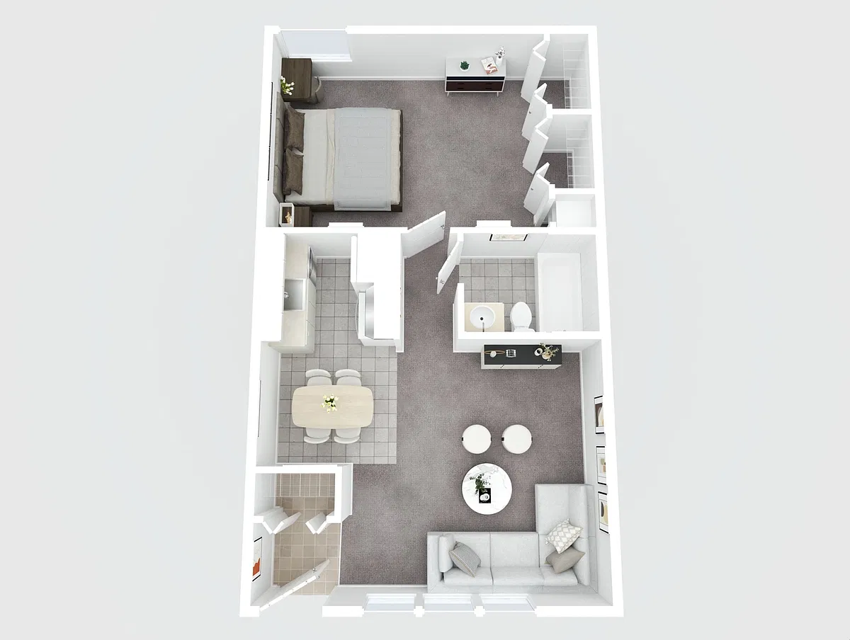 Floor plan 1 Bedroom