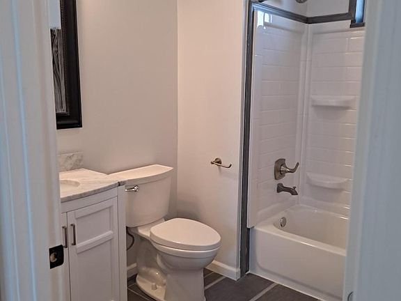 Bathroom when new