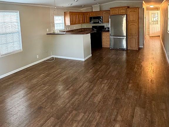 Great room, kitchen 
