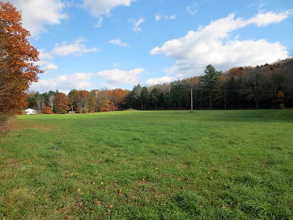 includes 5 acres of clear hay field