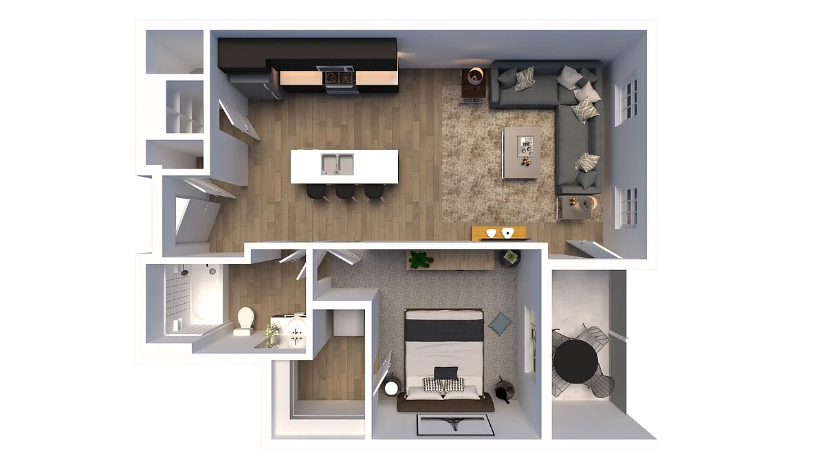 Floor plan Yuba