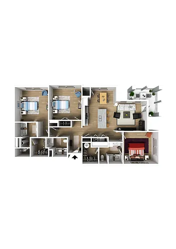 Floor plan Magnolia