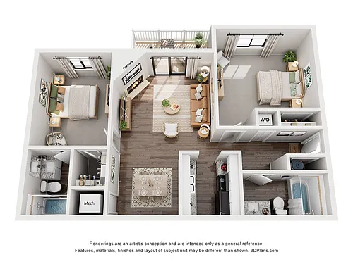 Floor plan Cherry Blossom