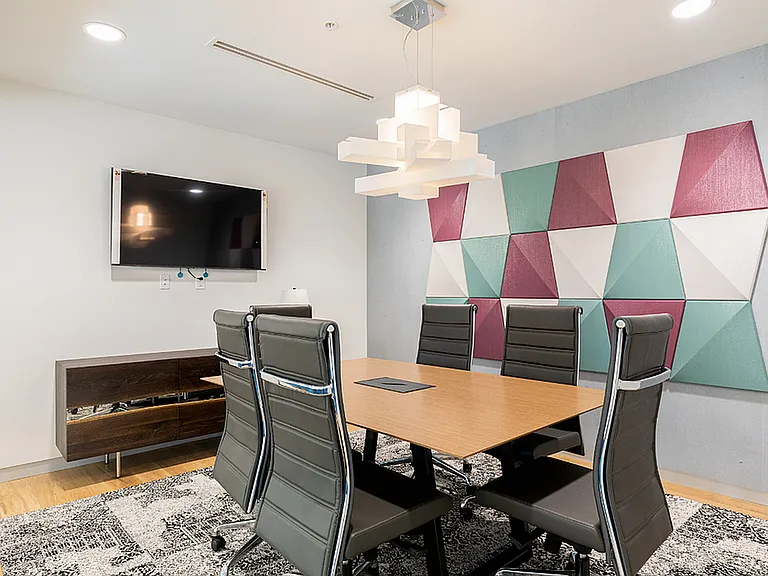 Apt CoWork Conference Room Setup at Sugarmont Apartments in Salt Lake City