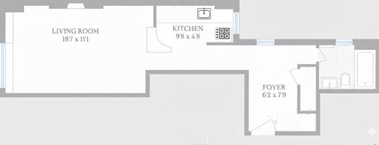 2nd image of 36 W 35th St APT 4C