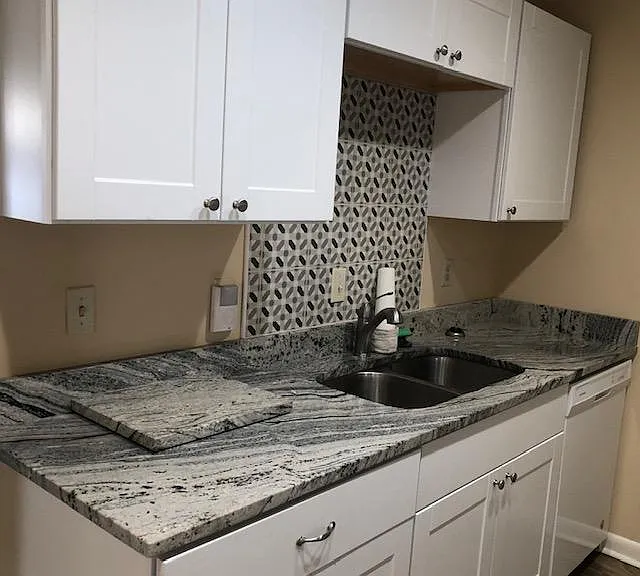 New cabinets, granite countertops