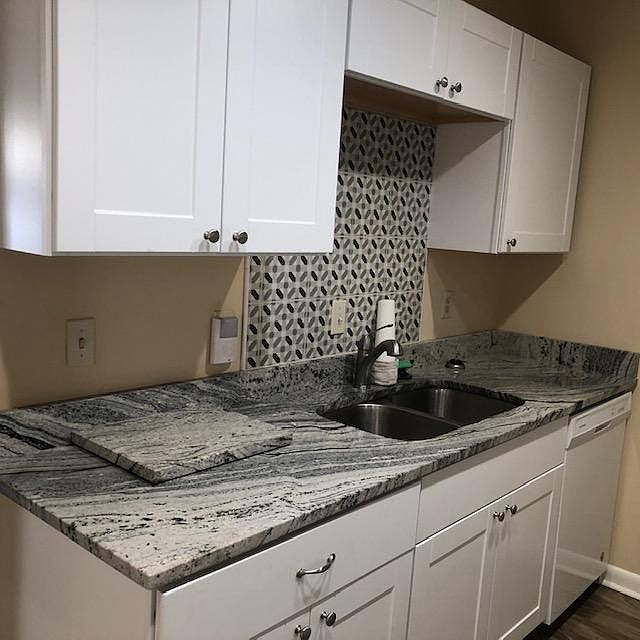 New cabinets, granite countertops