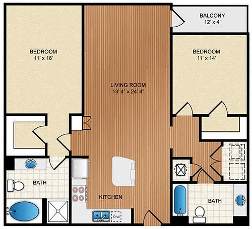 Floor plan B11