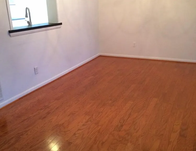 Dining area has convenient pass-through window from kitchen