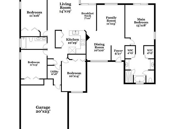 2nd image of 2980 W Beaumont Ln