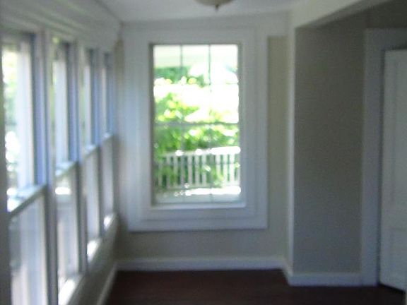 Wonderful enclosed front porch