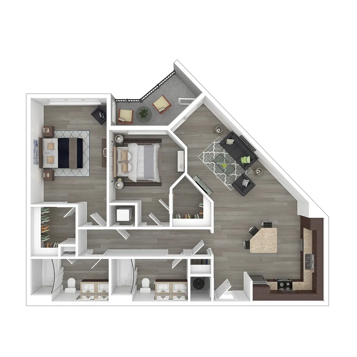 Floor plan B1-1