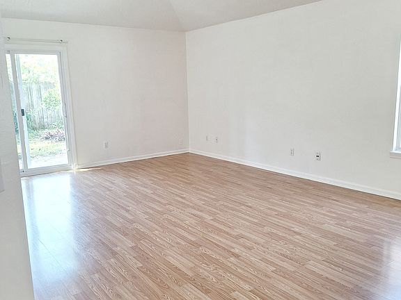 View of living room from entry way.
