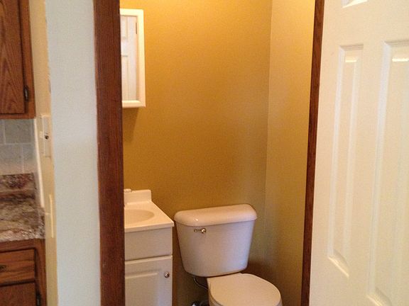 Half Bath off Kitchen