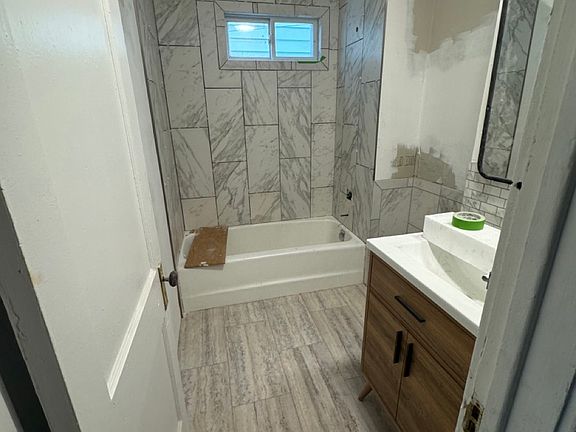 Updated bath- not finished yet
