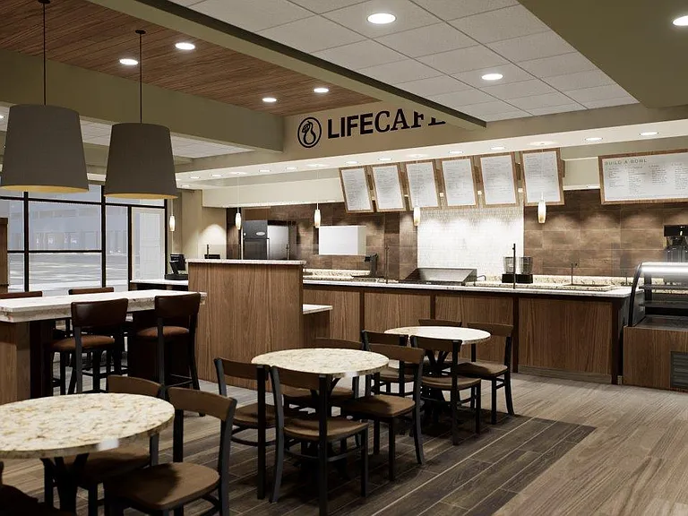 LifeCafe offers real, wholesome food, shakes and smoothies