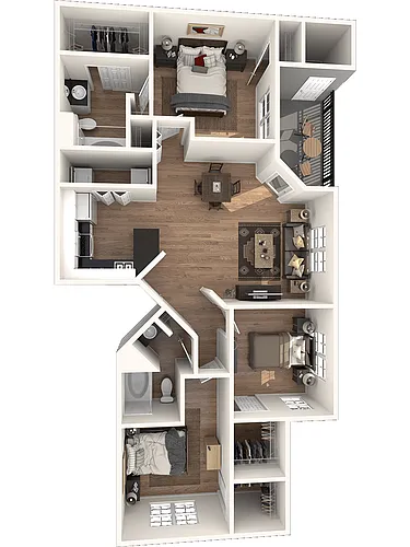 Floor plan The Rosewood