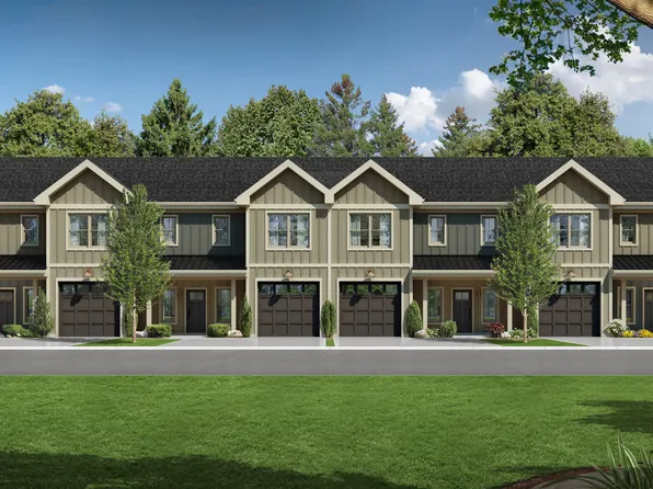 The Terraces - Basement; End Unit Plan, The Terraces Townhomes