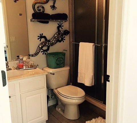 First floor bath