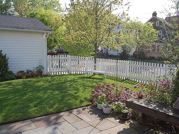 Backyard/view from patio