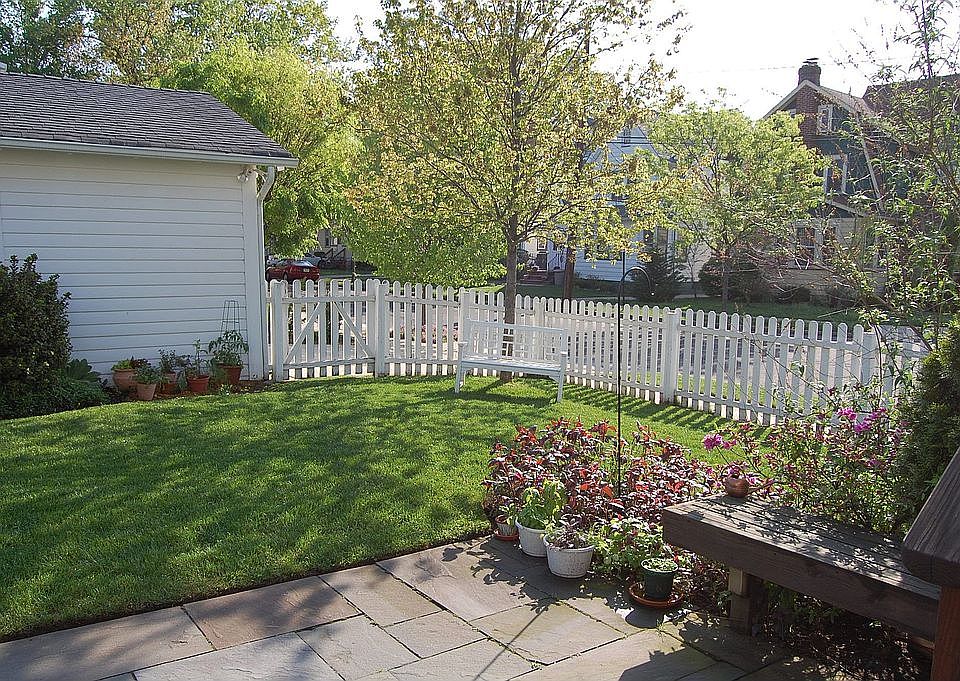 Backyard/view from patio