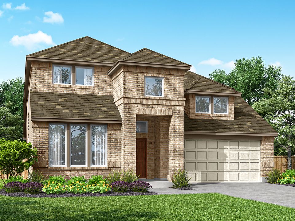 Richardson Elevation A with Masonry
