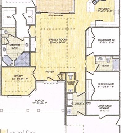 Home floor plan