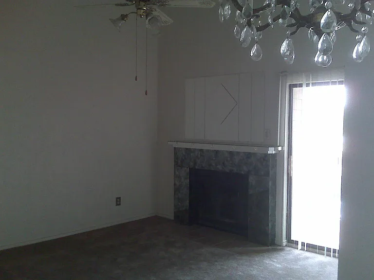 Living Room View 2 One Bedroom upstairs