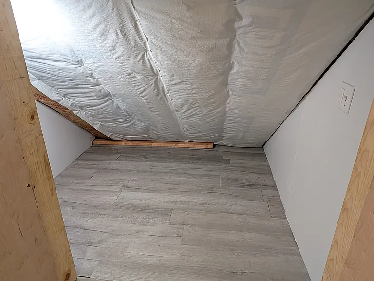 2nd large lighted storage closet