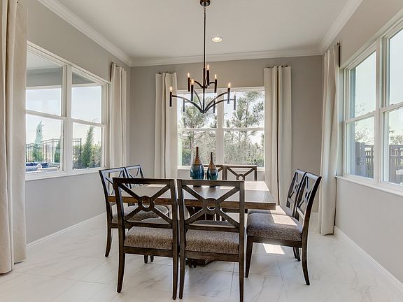Cozy dining area