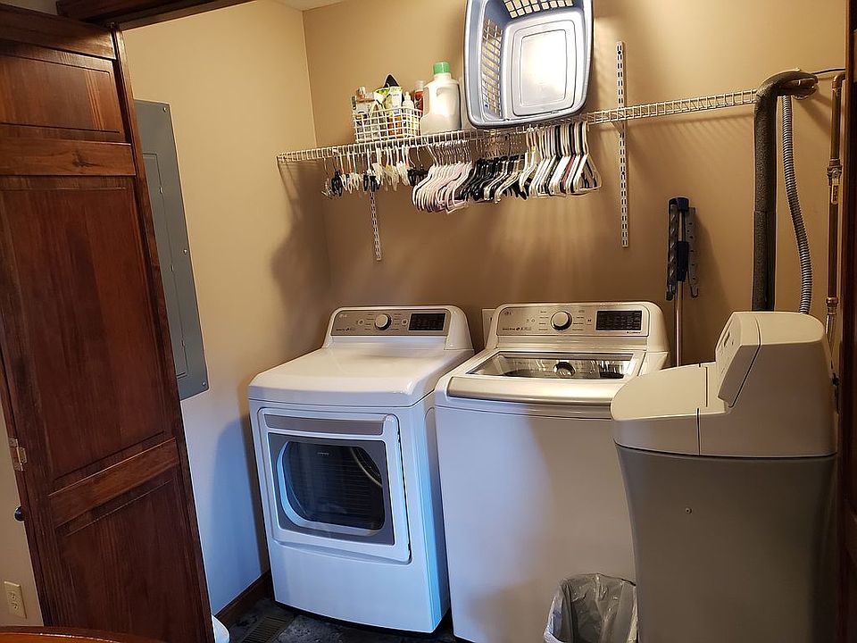 Laundry room with water softner