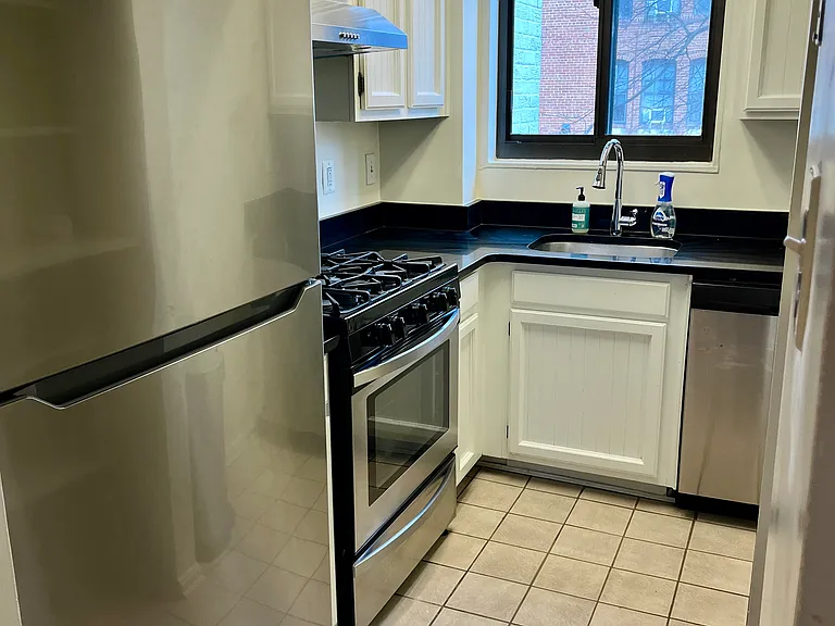 Kitchen with updated stainless appliances