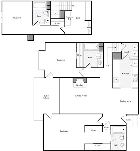 Floor plan 3+ Bedrooms A