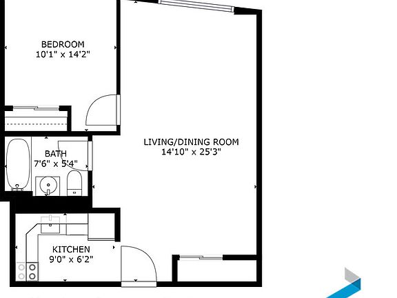 2nd image of 284 Mott St APT 4K