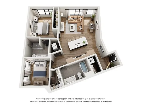 Floor plan B3